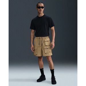 Nike Tech Cargo Shorts Mens Small Tan Loose Fit Above Knee HJ0677-297 NWT